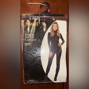 Spirit Black Full-Body Catsuit